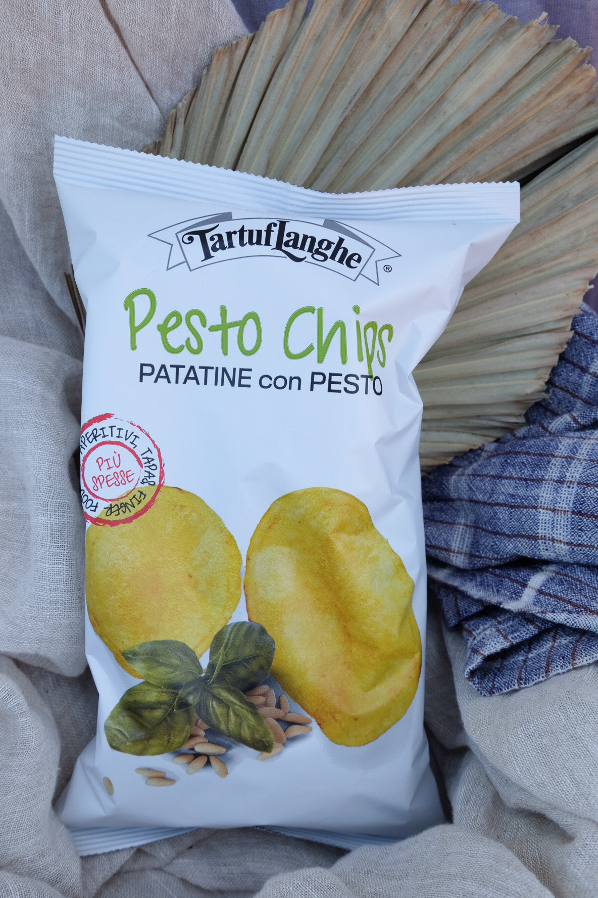 Pesto chips fra TartufLanghe